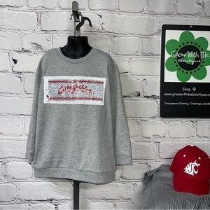 Zoozatz WSU Cougars sweater shirt medium